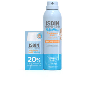 Isdin Protetor Solar Facial e Corporal Pediátrico Spf50, Pacote com 2 Unidades. 2 Pz