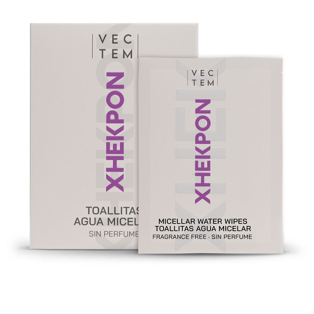 Xhekpon Lenços umedecidos com água micelar xhekpon, 10 unidades.