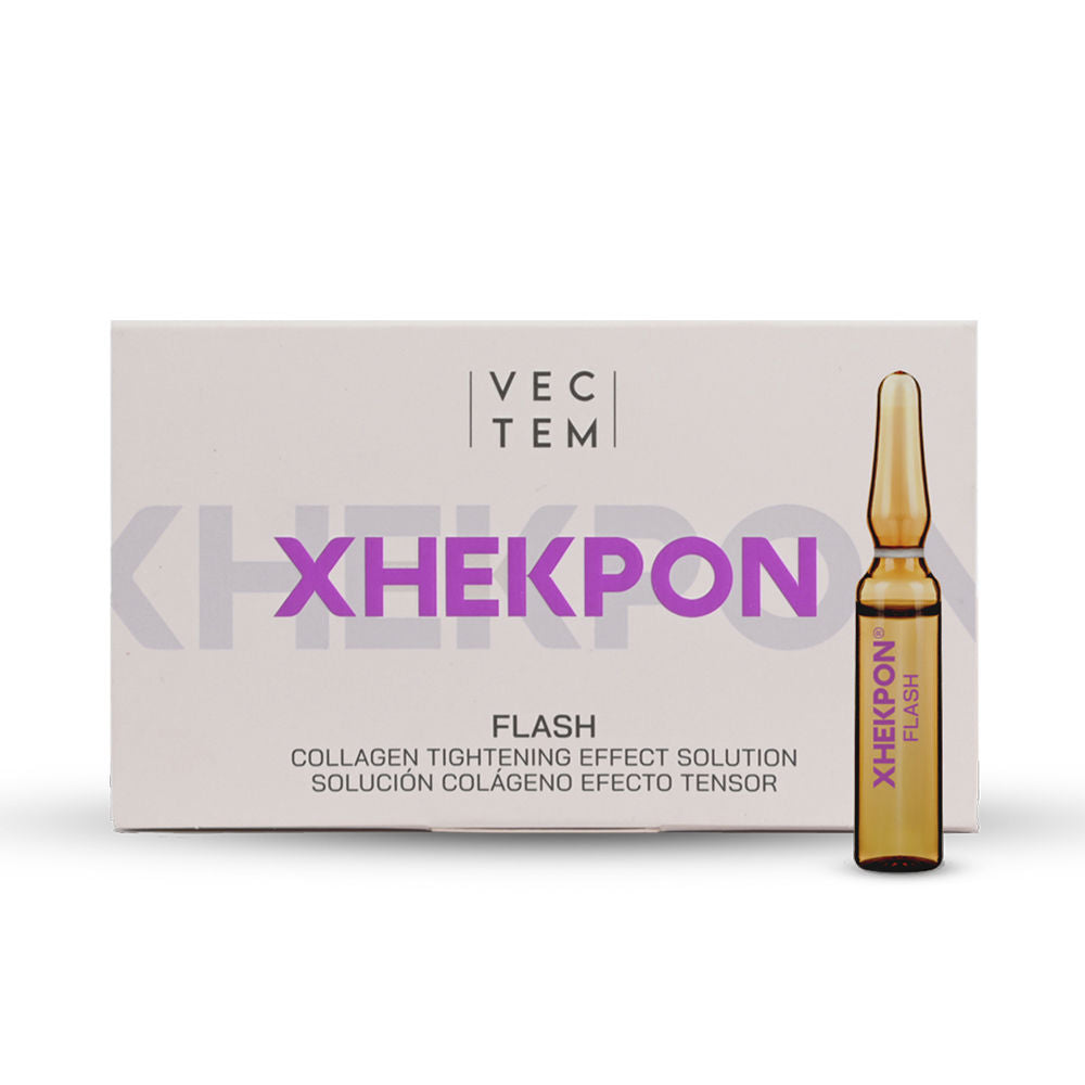 Xhekpon Ampolas xhekpon flash com efeito firmador, 5 unidades