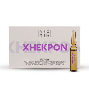 Xhekpon Ampolas xhekpon flash com efeito firmador, 5 unidades