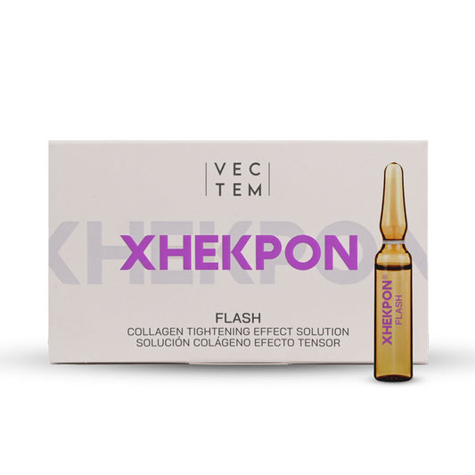 Xhekpon Ampolas xhekpon flash com efeito firmador, 5 unidades
