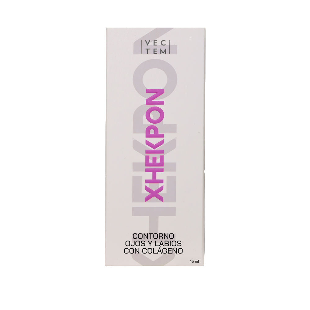 Xhekpon Creme para contorno dos olhos e lábios xhekpon com colágeno 15 ml