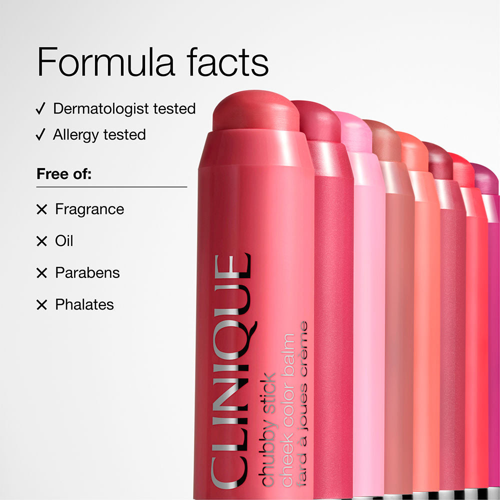 Clinique Bálsamo para bochechas com cor CHUBBY STICK #Grandest Guava 6 g