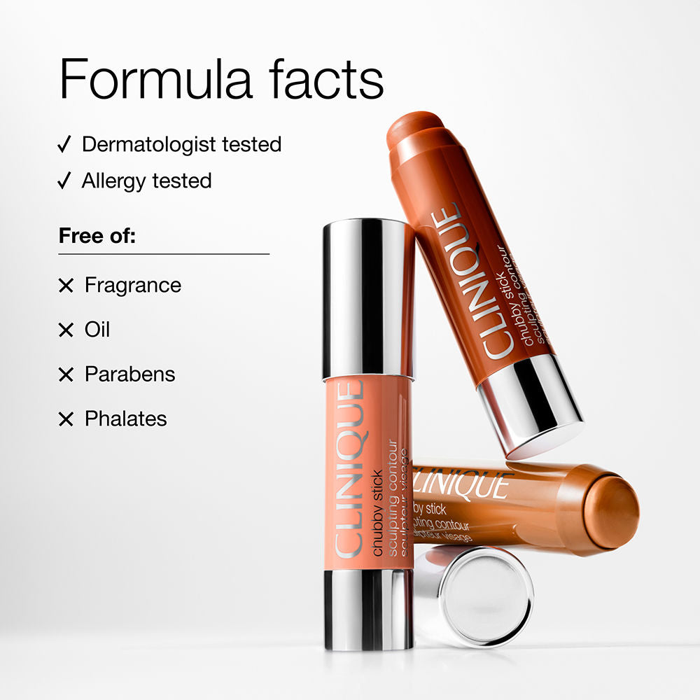 Clinique Bastão de maquiagem para contorno CHUBBY STICK para definir #Curvy Contour 6 g
