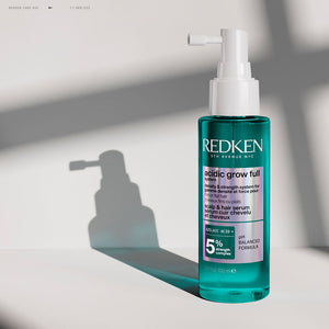 Redken Sérum sistema completo de crescimento ácido para couro cabeludo e cabelo 190 ml