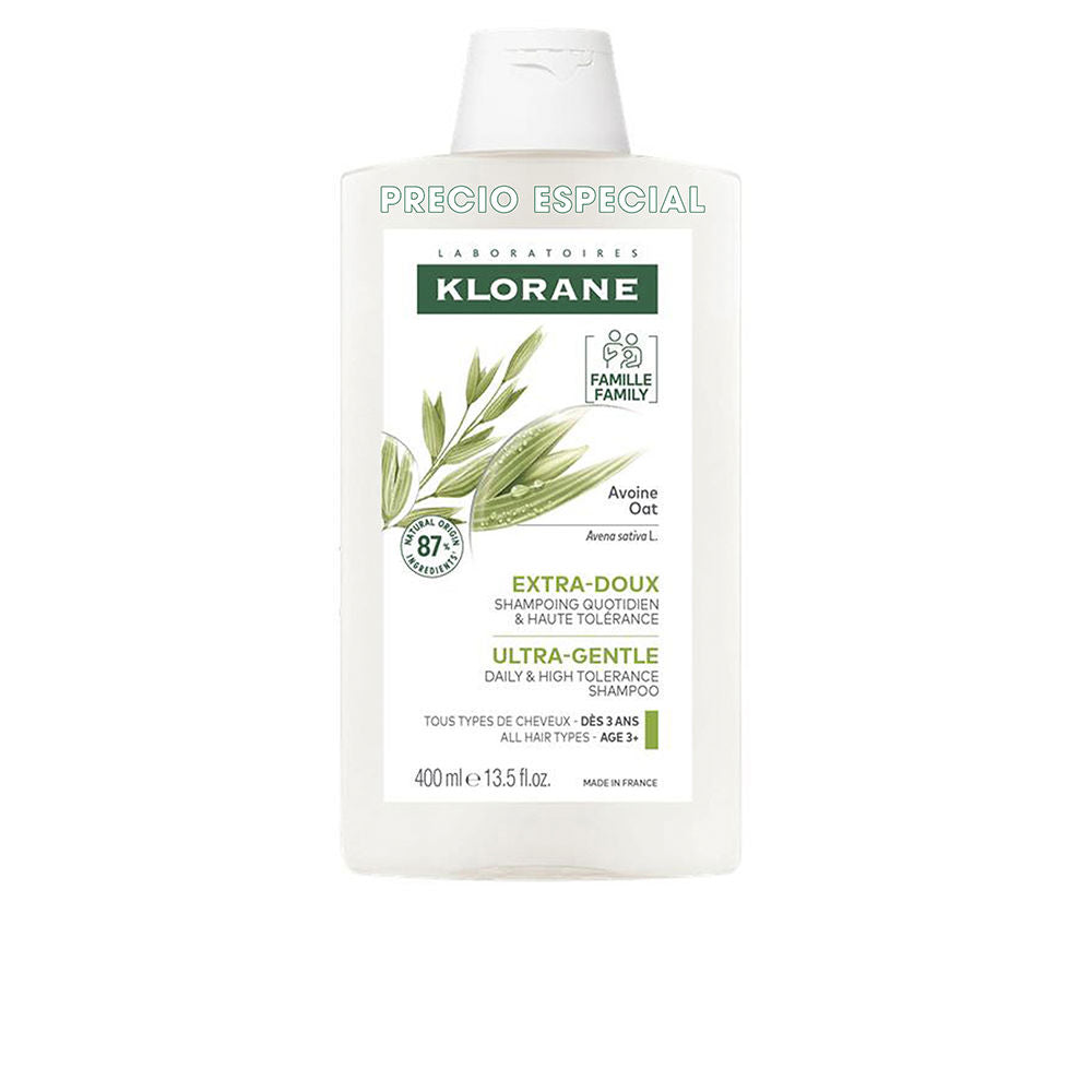Klorane Shampoo suave de leite de aveia 400 ml