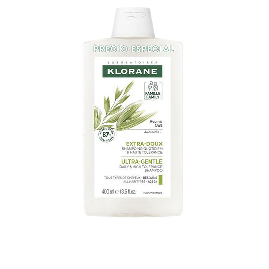 Klorane Shampoo suave de leite de aveia 400 ml