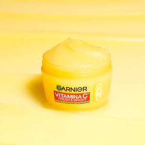 Garnier Sorvete hidratante anti-manchas escuras com vitaminas c fresco e brilhante 85 ml