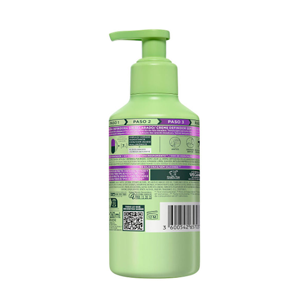 Garnier Frutas método rizos creme segundo al ar 260 ml