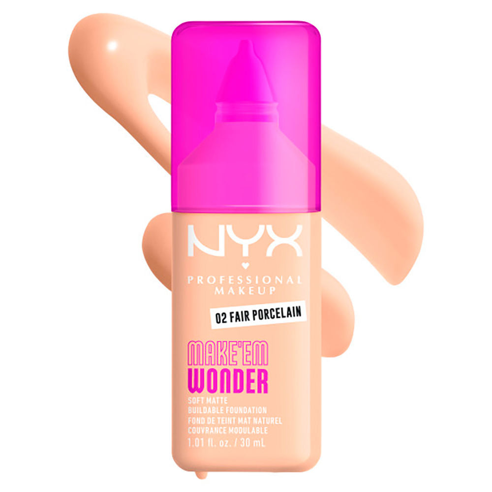 Nyx Professional Make Up Base faça-os maravilhar nº 02 - porcelana clara 30 ml