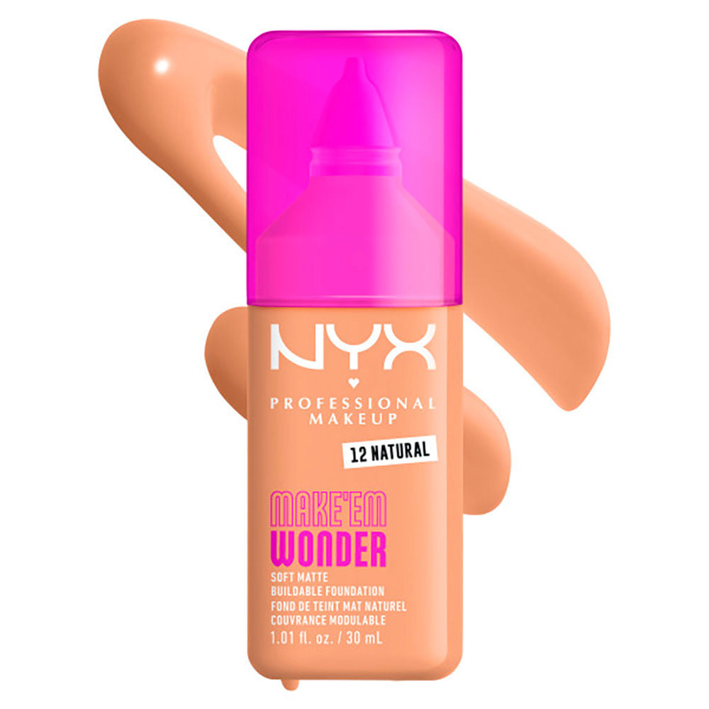 Nyx Professional Make Up Base faça-os maravilhar nº 12 - natural 30 ml