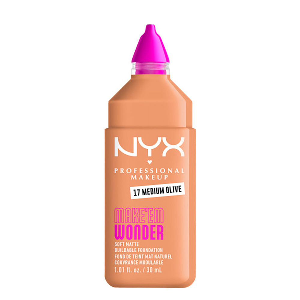 Nyx Professional Make Up Base faça-os maravilhar nº 17 - oliva médio 30 ml