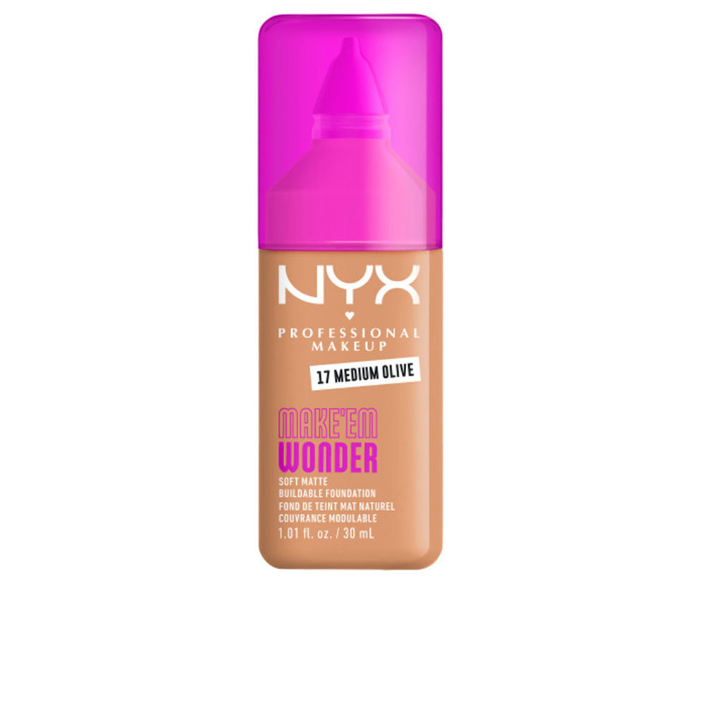 Nyx Professional Make Up Base faça-os maravilhar nº 17 - oliva médio 30 ml