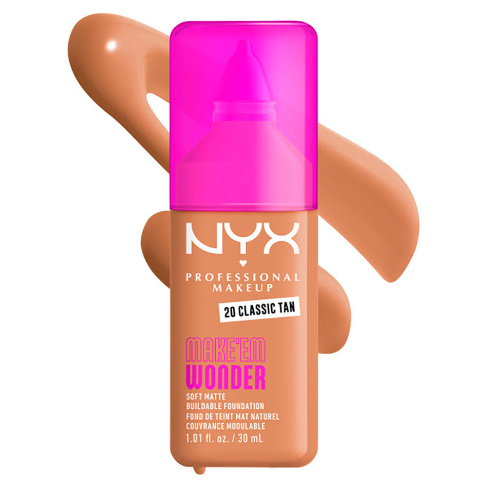 Nyx Professional Make Up Base faça-os maravilhar nº 20 - bronzeado clássico 30 ml