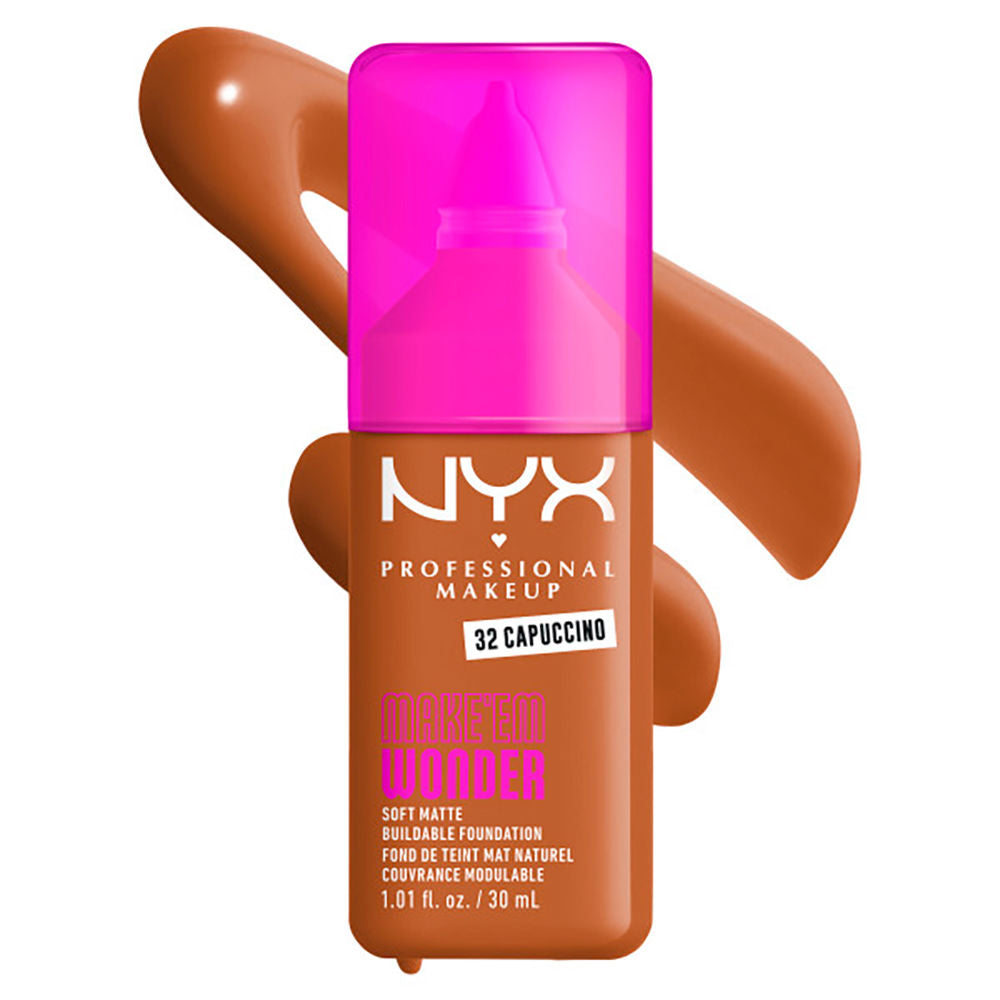 Nyx Professional Make Up Base faça-os maravilhar nº 32 - capuccino 30 ml