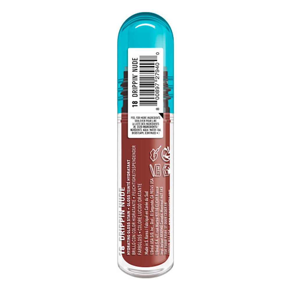 Nyx Professional Make Up Lustro hidratante com cor lábio iv #gotejamento 5 ml