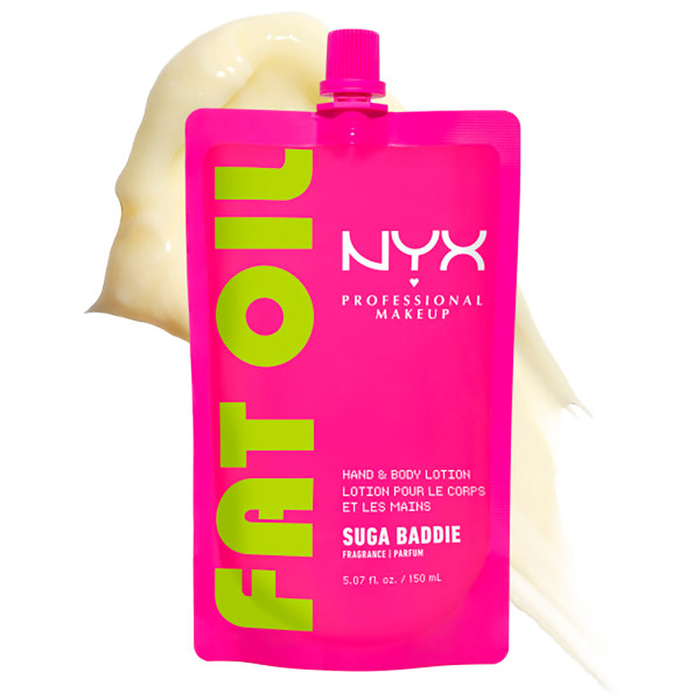 Nyx Professional Make Up Loção corporal óleo gordo #transparente 1 u