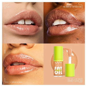 Nyx Professional Make Up Gotejamento labial óleo gordo #caramelt mami 4,8 ml