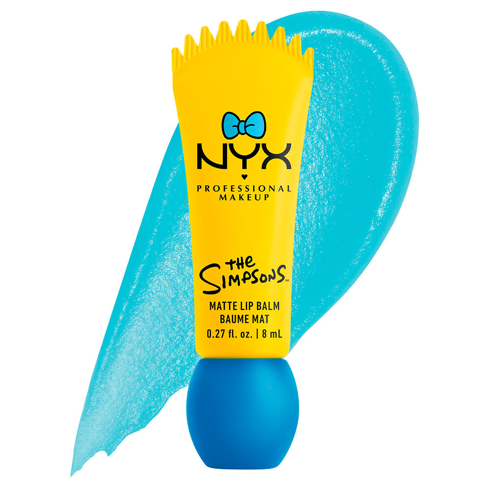 Nyx Professional Make Up Bálsamo labial the simpsons smushy companheiro #peekaboo azul 8 ml