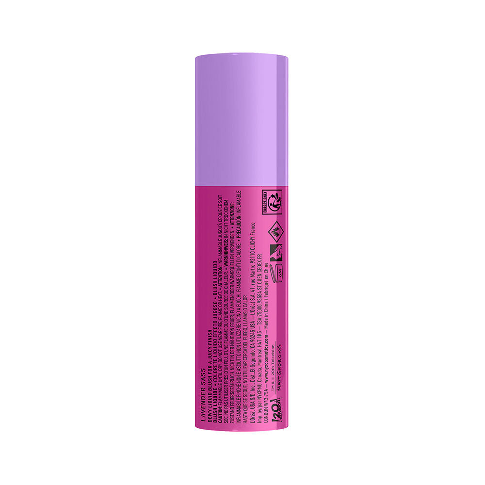 Nyx Professional Make Up Blush suculento dos simpsons #bochechas blush lavanda 8 ml