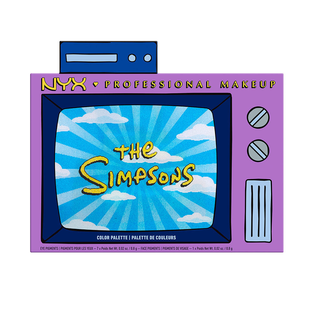 Nyx Professional Make Up Paleta de sombras os simpsons 0,8 g