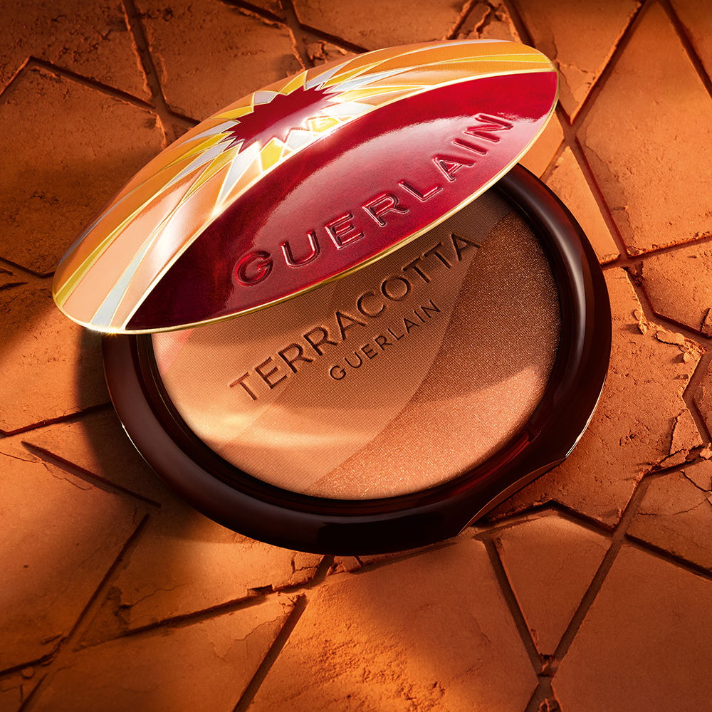 Guerlain Terracotta light red zagora pó bronzeador claro edição limitada 10g