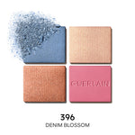 Guerlain Sombras ombres g em 4 toneladas, edição limitada #396-denim florescer, 6 g