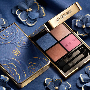 Guerlain Sombras ombres g em 4 toneladas, edição limitada #396-denim florescer, 6 g