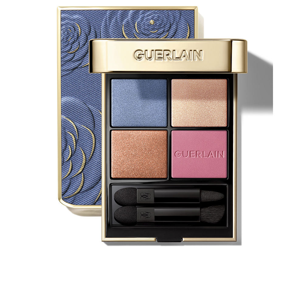 Guerlain Sombras ombres g em 4 toneladas, edição limitada #396-denim florescer, 6 g