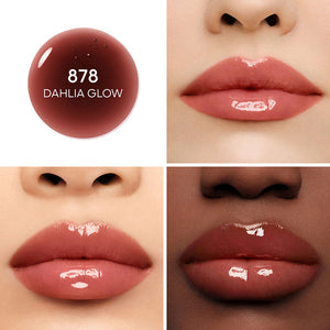 Guerlain Óleo de brilho de abelha beijo óleo labial com cor #878-dahlia 9,5 ml