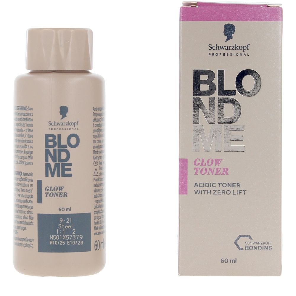 Schwarzkopf Bondme matificante de brilho #aço 9-21 60 ml