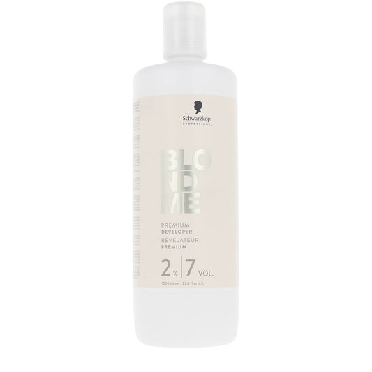 Schwarzkopf Loção reveladora premium blondme 2% 7 volume. 1000ml