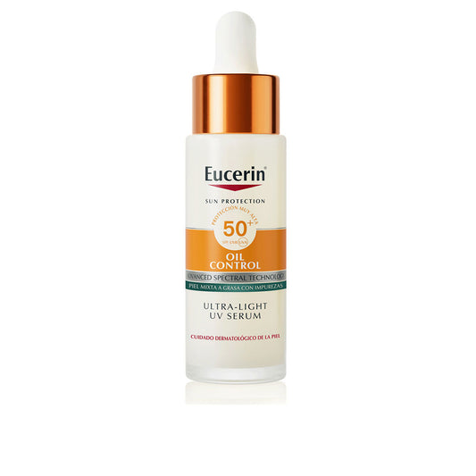 Eucerin Sérum Facial Ultraleve com Controle de Oleosidade e Proteção UV SPF50+ 30ml