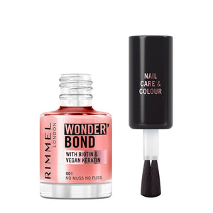 Rimmel London Esmalte wonder'bond nº 001 - sem complicações, sem problemas, 12 ml