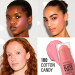 Rimmel London Blush 'n' pincel multi-tasker em bastão #100 - algodão doce 8 g