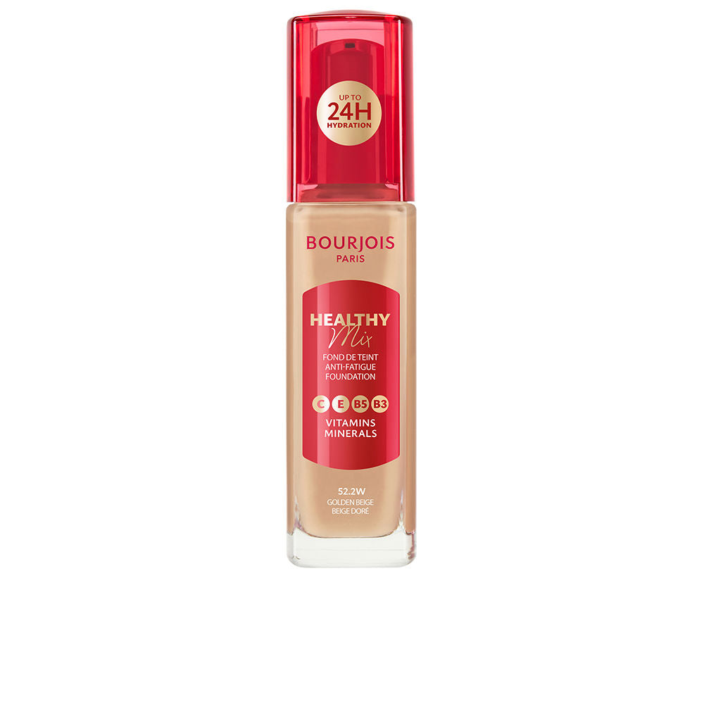 Bourjois Base de maquilhagem saudável mistura nº 52.2w - bege dourado 30 ml