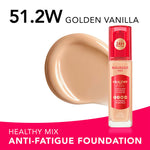 Bourjois Base de maquilhagem saudável mistura nº 51.2w - baunilha dourada 30 ml