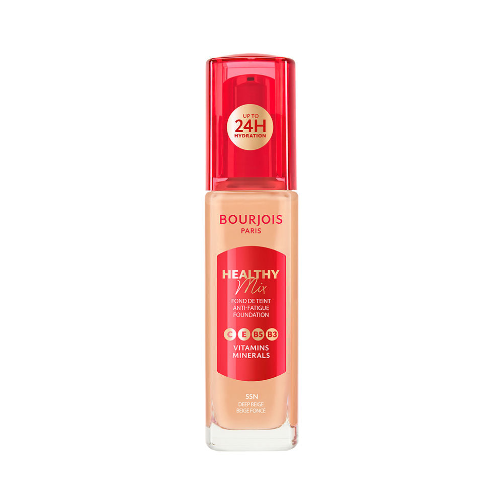 Bourjois Base de maquilhagem saudável mistura nº 55n - bege escuro 30ml