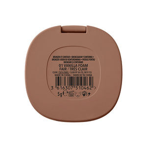 Bourjois Bronzeador macaron melt e contorno para olhos #01-vanilla muito leve 5 g