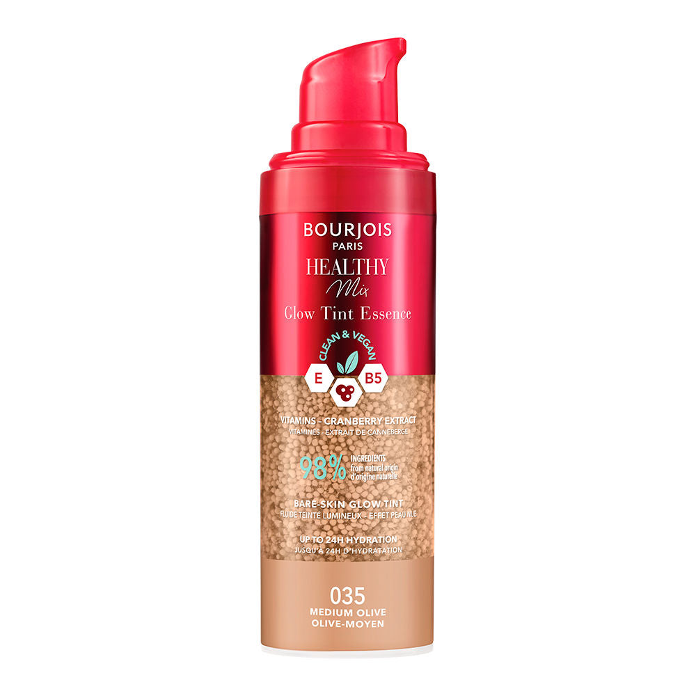 Bourjois Base de maquiagem healthy mix glow tint essence nº 040 - oliva médio 30 ml