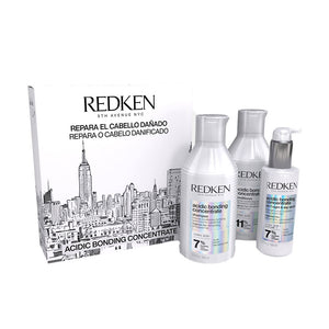 Redken Concentrado de ligação ácida - estojo com 3 unidades