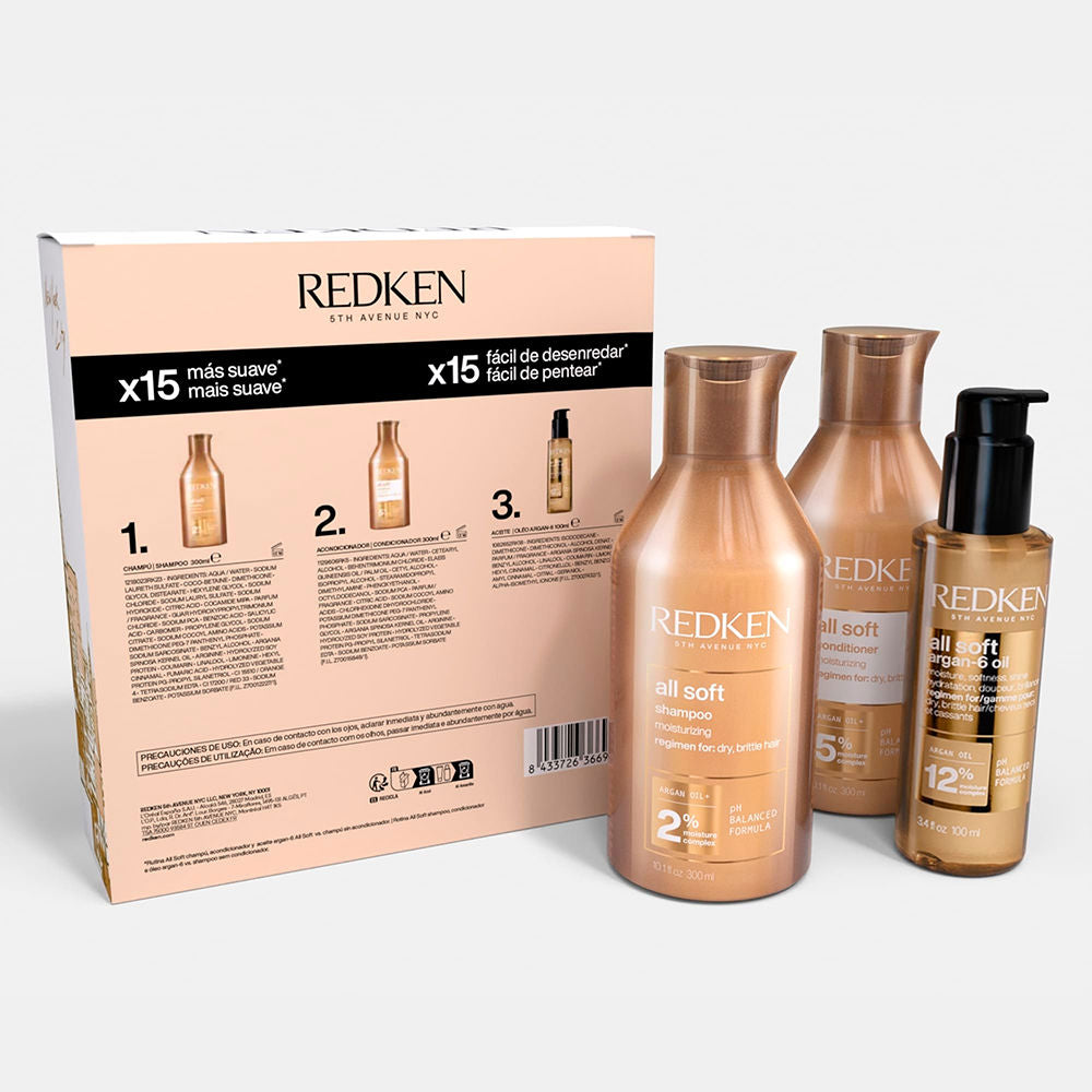 Redken Capa totalmente macia de 3 peças