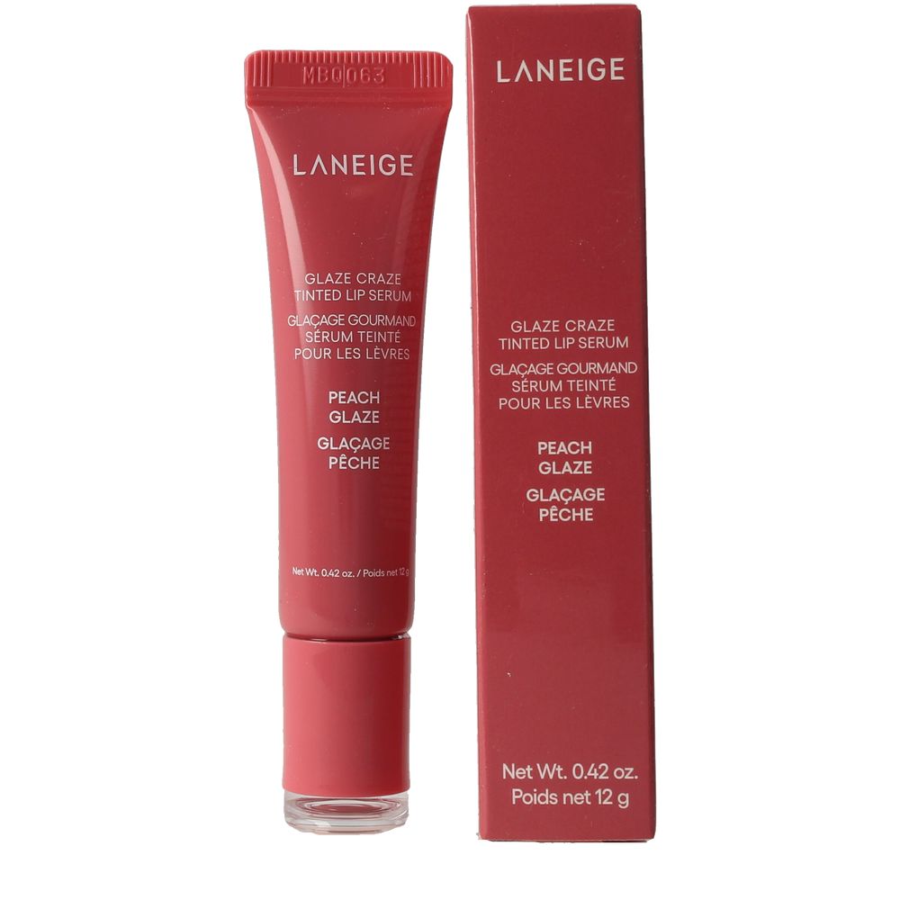Laneige Sérum labial com a cor #peach glaze 12 g