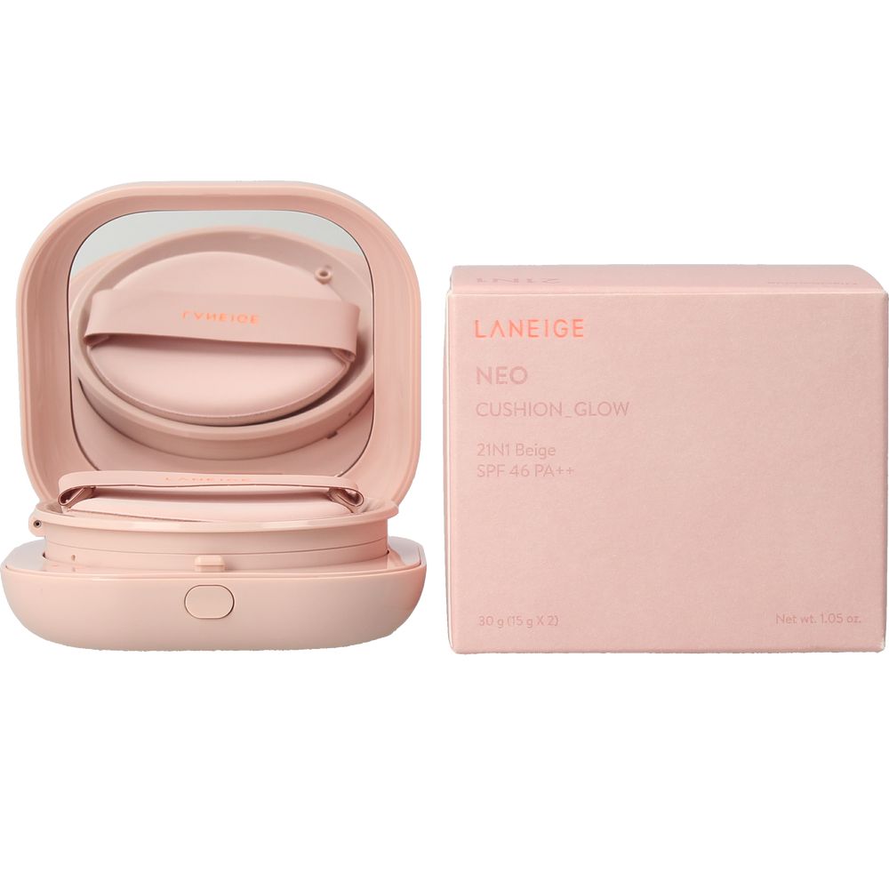 Laneige Base líquida neo cushion glow #21n1-bege 15 g