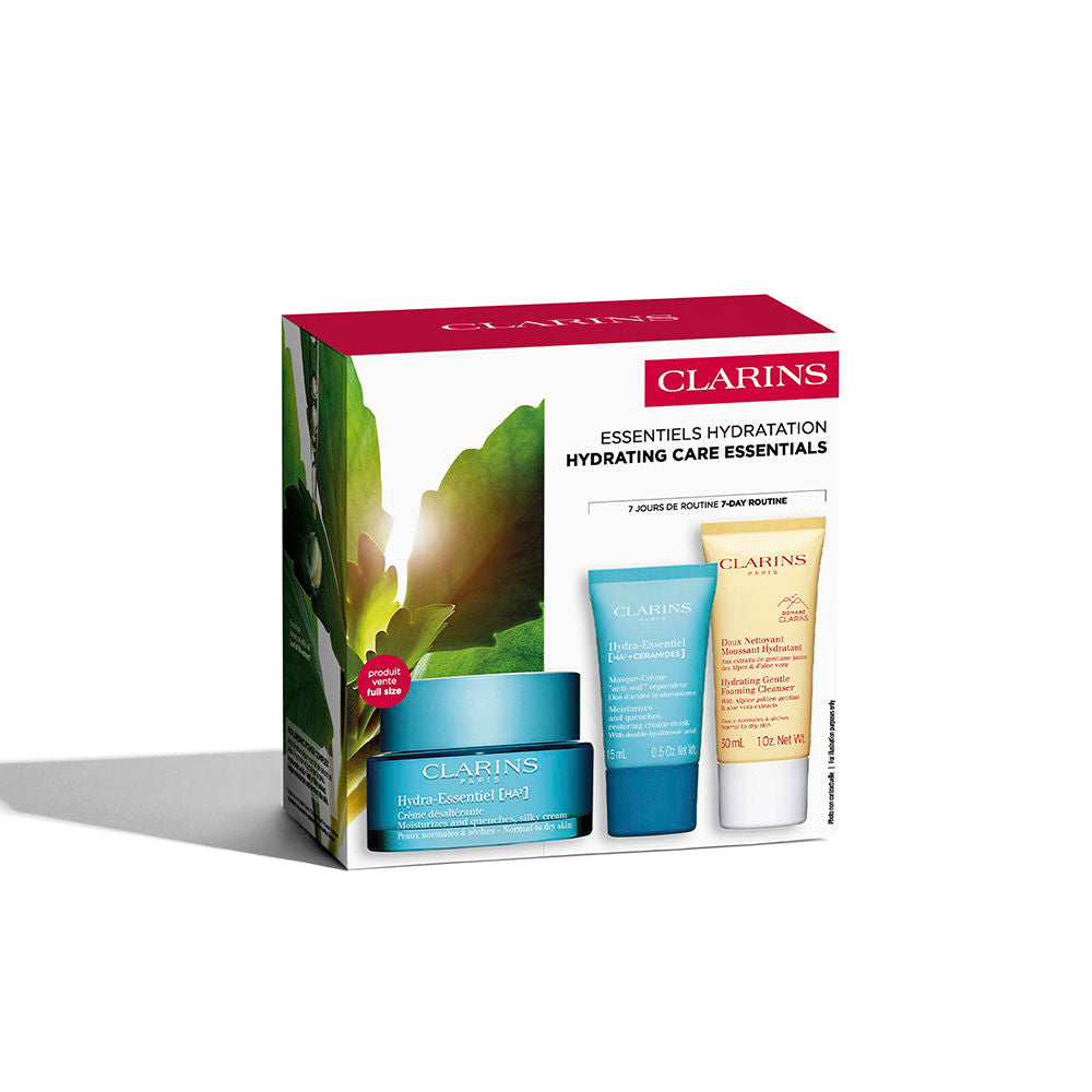 Clarins Estojo para creme hidratante hidra essencial, 3 unidades