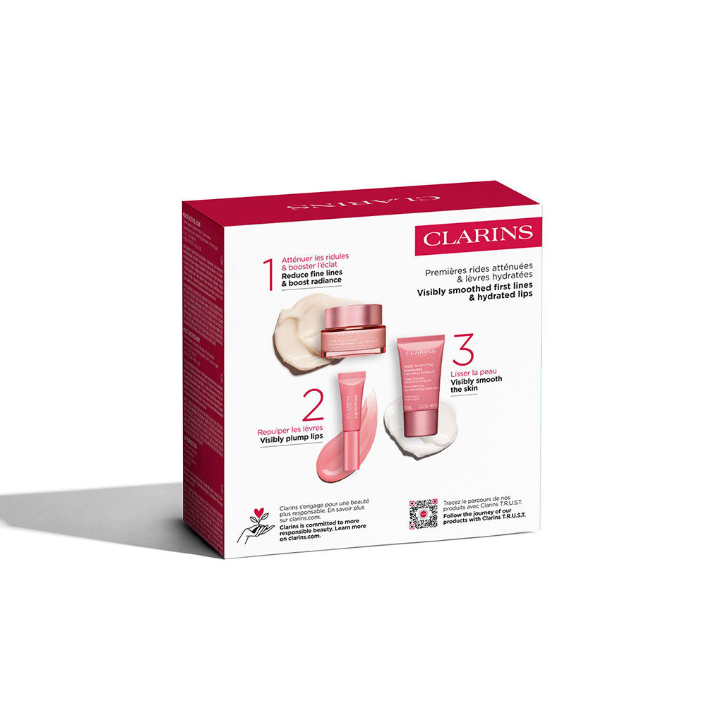 Clarins Creme multiativo para todos os tipos de pele, conjunto de 3 peças