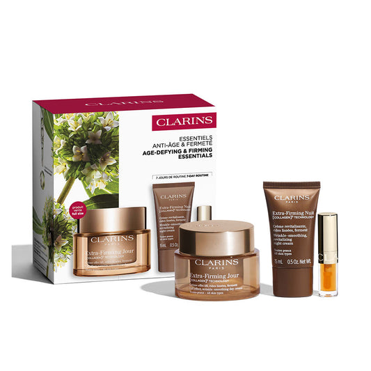 Clarins Creme firmador extra para todos os tipos de pele, conjunto de 3 peças