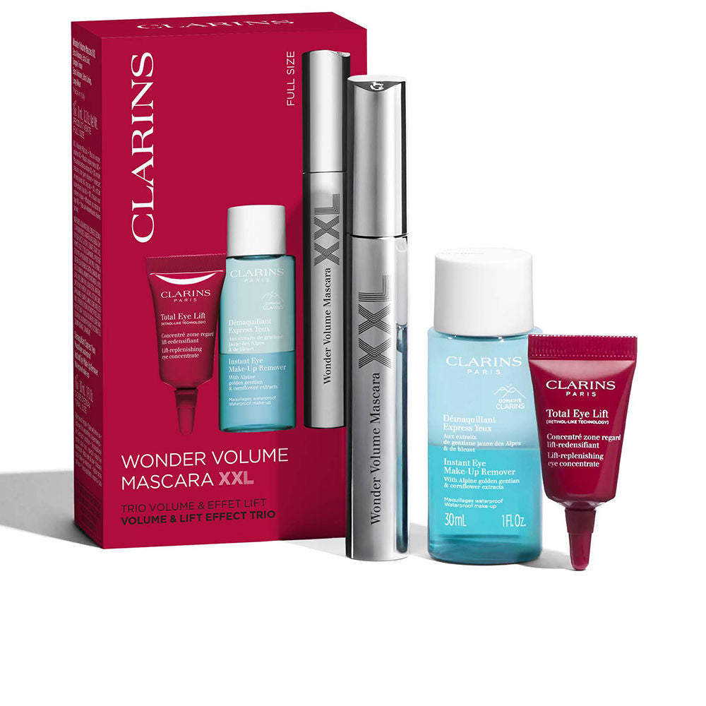 Clarins Estojo para máscara maravilha volume xxl, 3 unidades