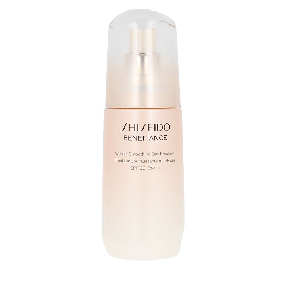 Shiseido Beneficência emulsão diurno suavizante de rugas 75 ml