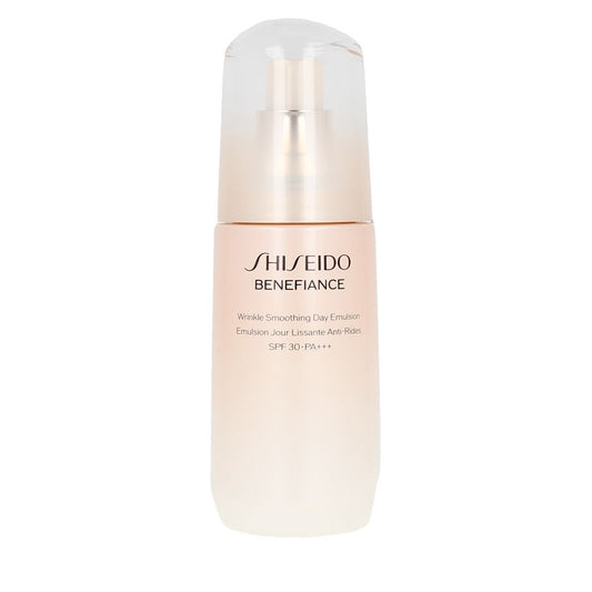 Shiseido Beneficência emulsão diurno suavizante de rugas 75 ml